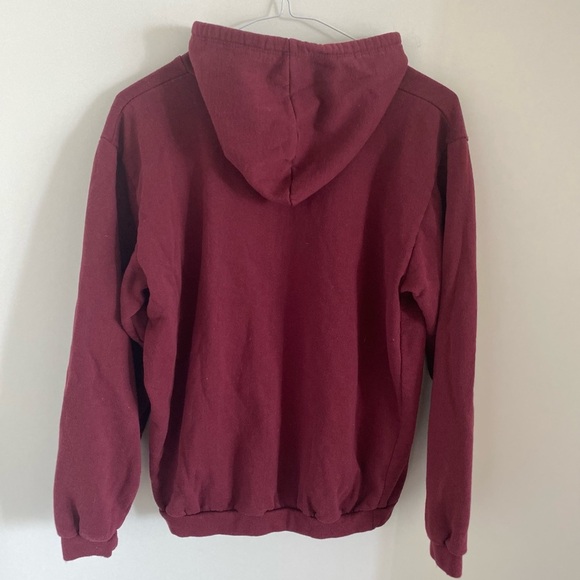 Barcelona University Men Women Hoodie Burgundy Colour Excellent condition Size L - Picture 2 of 6
